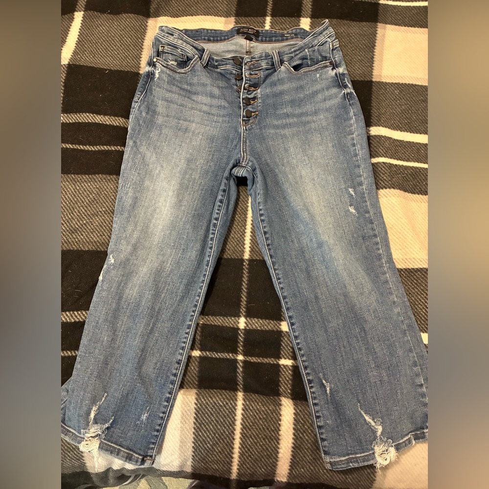 Judy Blue Light Wash Flare Jeans